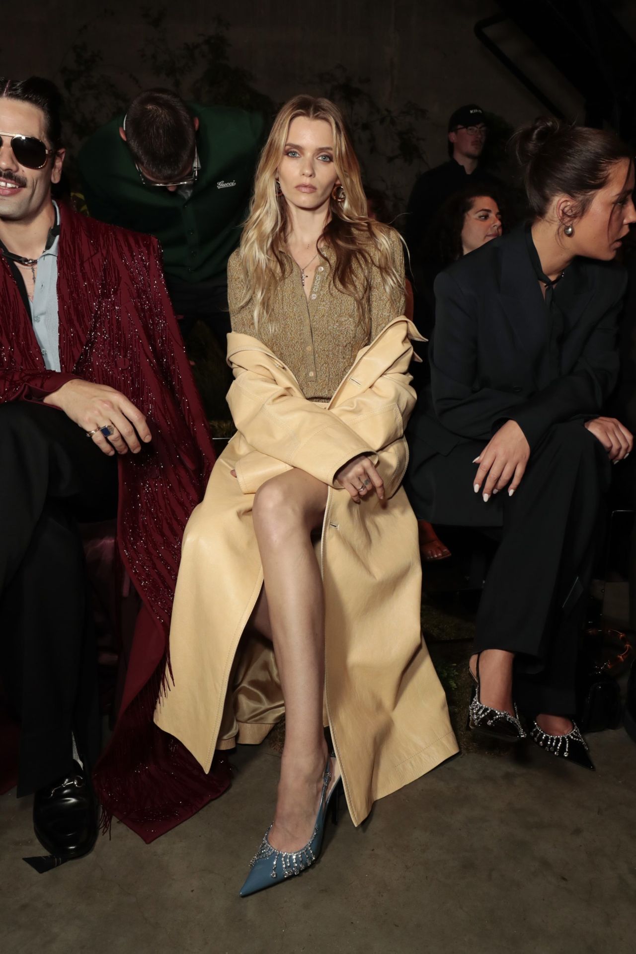 ABBEY LEE AT GUCCI CRUISE 2025 FASHION SHOW IN LONDON4